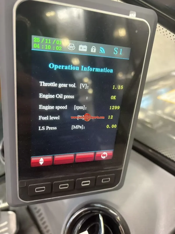 Fault Cases of Sany Group's Old System-Mining Truck Parts