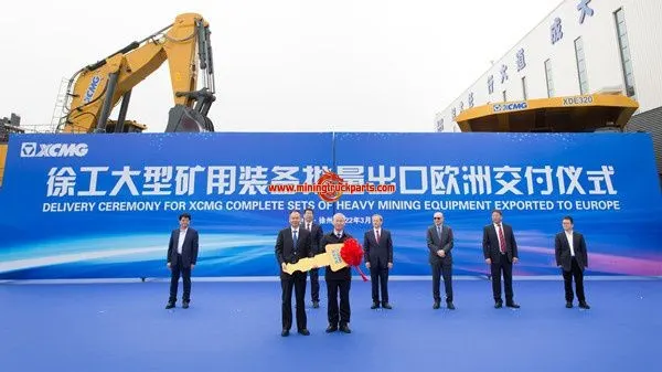 图片[3]-11 Units Shipped to High-End European Markets! XCMG Makes New Breakthrough in Large Mining Equipment-Mining Truck Parts