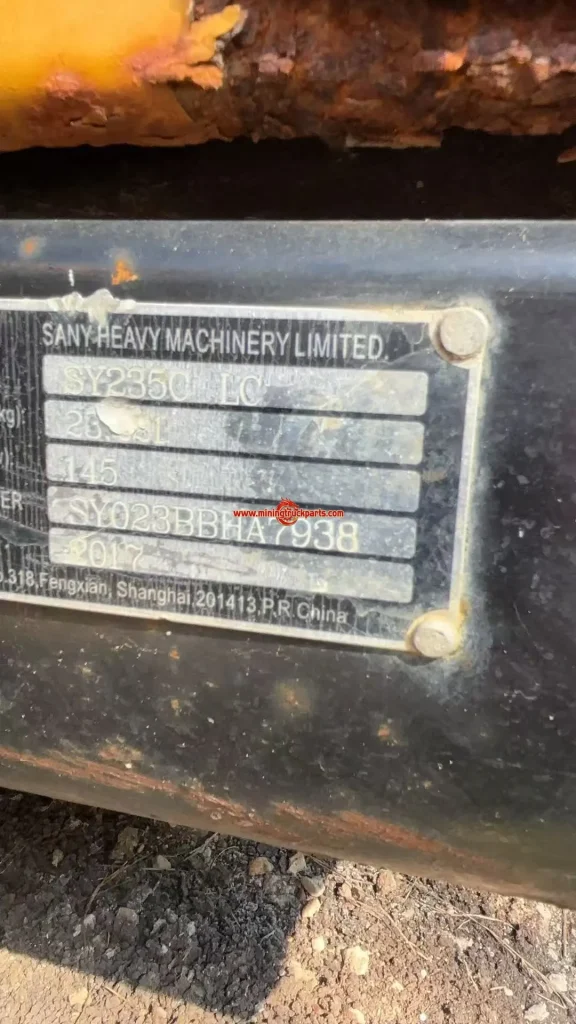 图片[3]-SY235 Excavator Unable to Start After Long-Term Parking-Mining Truck Parts