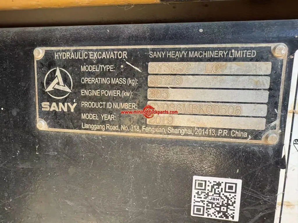 图片[3]-SY365 Excavator T4 Emission – Engine Torque Limitation-Mining Truck Parts