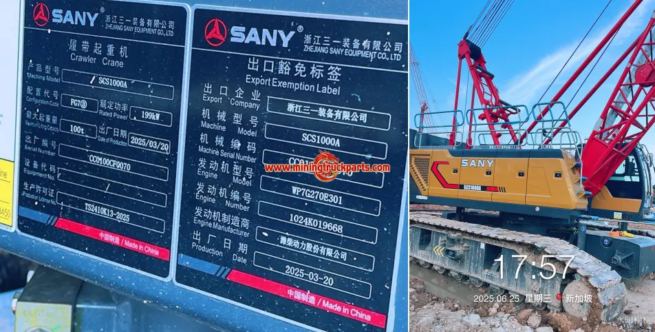 图片[1]-Slow Main Luffing Lowering of SCS1000A – Unit CC0100CF0070-Mining Truck Parts
